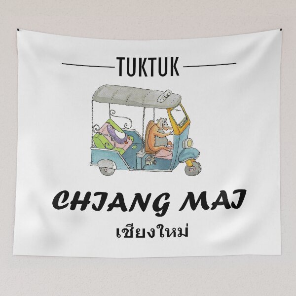 Item preview, Chiang Mai TukTuk Thailand designed and sold by nickjones81.