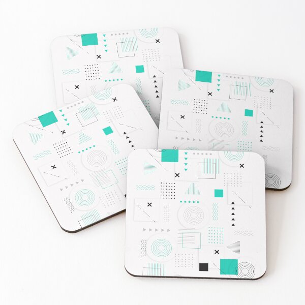 Item preview, Flat Geometric Pattern designed and sold by ZafranOnline.