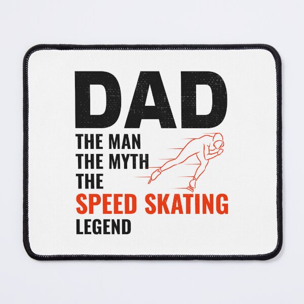 Item preview, Speed Skating Ice Skater Skate Dad Fathers day designed and sold by CuteDesigns1.