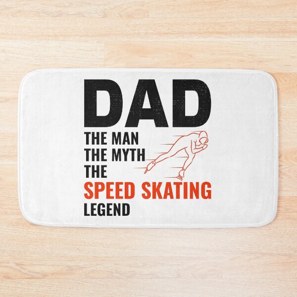 Item preview, Speed Skating Ice Skater Skate Dad Fathers day designed and sold by CuteDesigns1.
