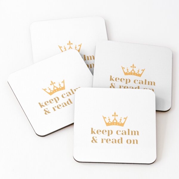 Item preview, Keep calm and read on - keep calm and read on art designed and sold by Mintminz.