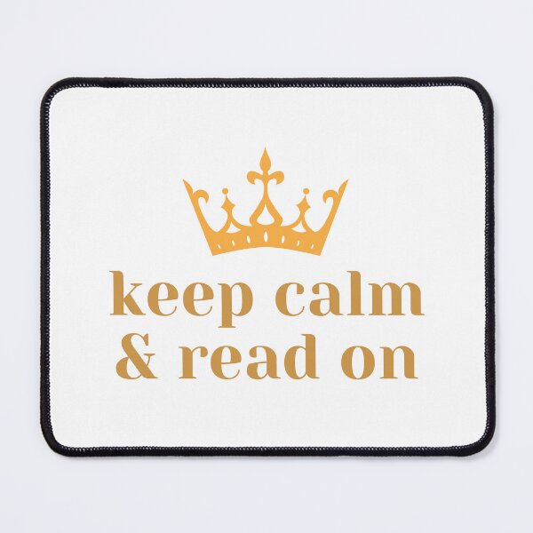 Item preview, Keep calm and read on - keep calm and read on art designed and sold by Mintminz.