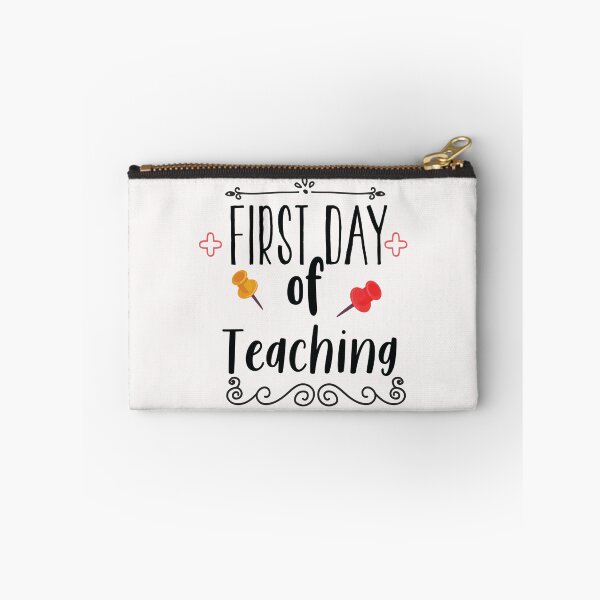 Item preview, First Day of Teaching designed and sold by AuroraApparel.