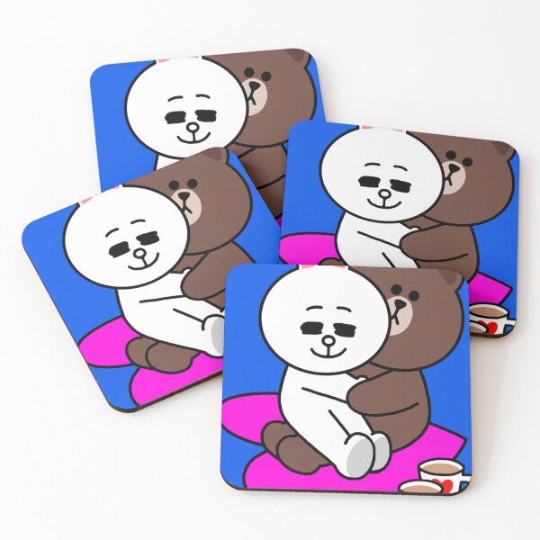 Item preview, Brown bear cony bunny two hearts beat as one Classic T-Shirt designed and sold by DaveSchulze.