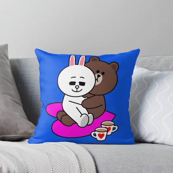 Item preview, Brown bear cony bunny two hearts beat as one Classic T-Shirt designed and sold by DaveSchulze.
