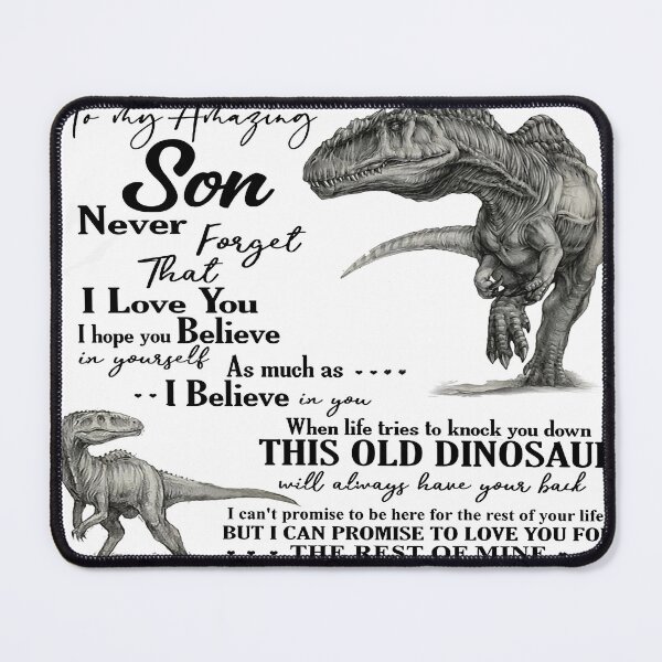Item preview, To My Amazing Son Never Forget That I Love You I Hope You Believe In Yourself As Much As I Believe In You designed and sold by judysophia.
