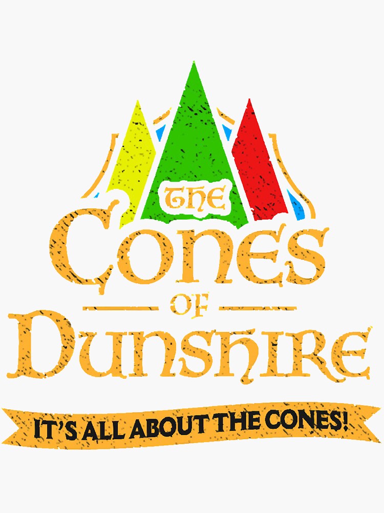 "cones of dunshire" Sticker by MartyWerner Redbubble