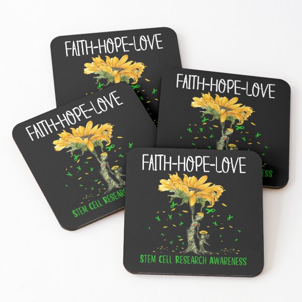 Item preview, Stem Cell Research Awareness - Sunflower Faith Hope Love designed and sold by Hilten.