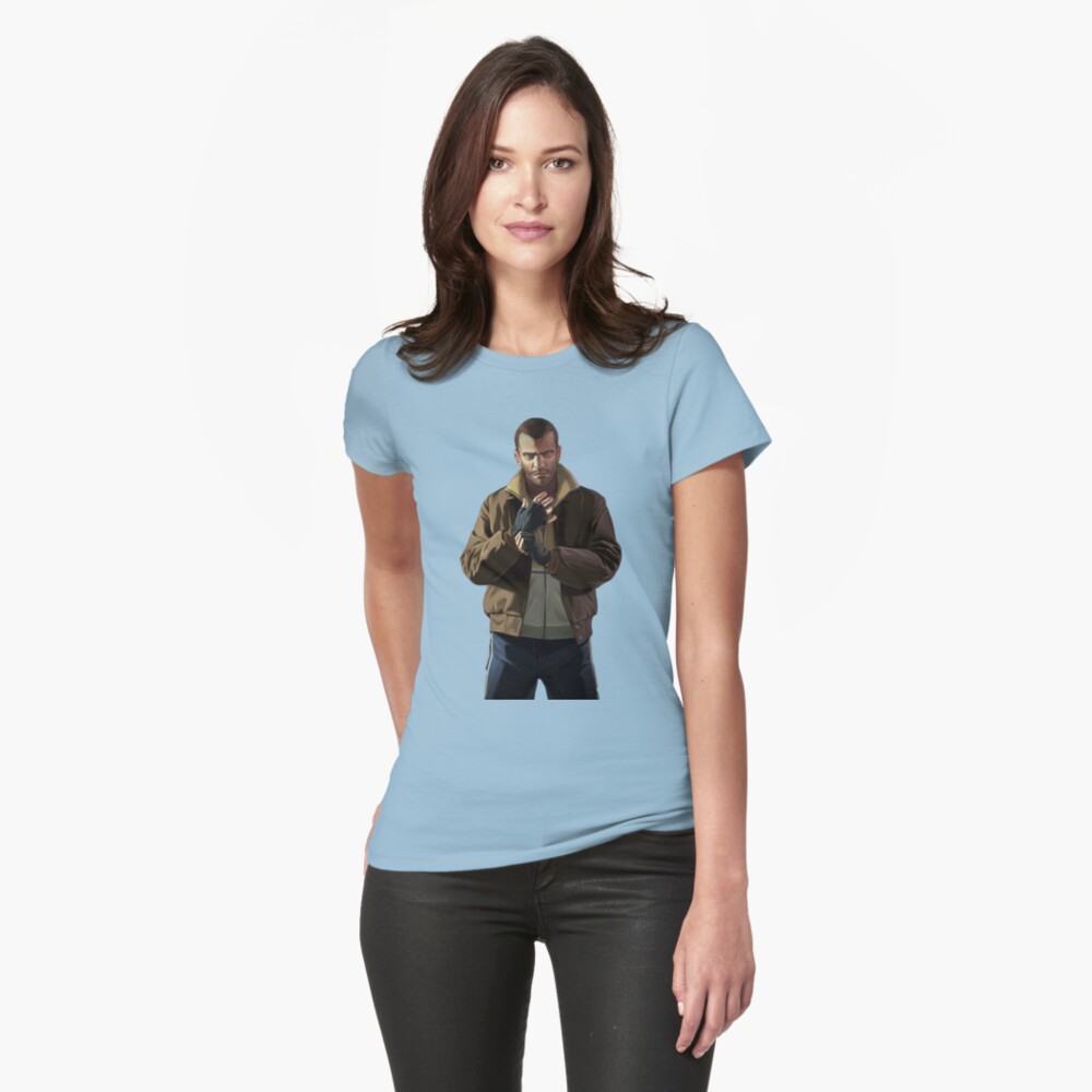 Niko Bellic Essential T-Shirt Pin for Sale by StefanGrecoa