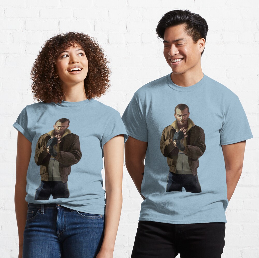 Niko Bellic Essential T-Shirt Pin for Sale by StefanGrecoa