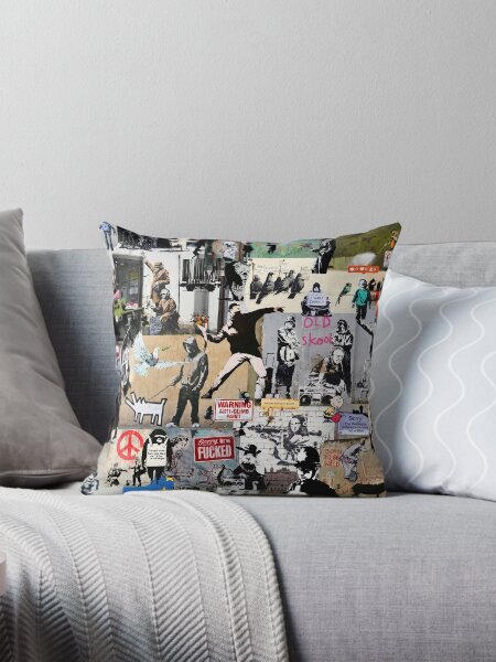 Item preview, Banksy Collage designed and sold by hendersonpp.