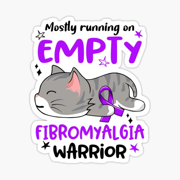 Item preview, Fibromyalgia Awareness, Mostly Running on Fibromyalgia Warrior designed and sold by Tammyilaria.