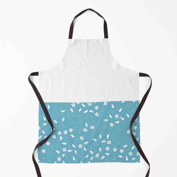 Item preview, White Chamomile Leaves on Horizontal Split White and Atomizer Blue designed and sold by HiddenPuppets.