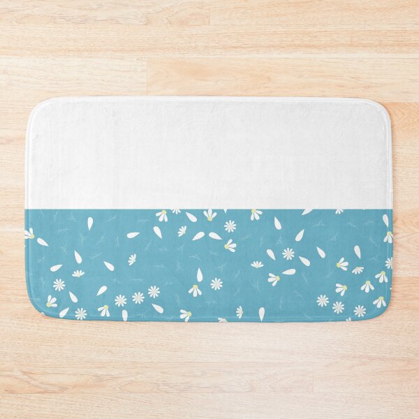 Item preview, White Chamomile Leaves on Horizontal Split White and Atomizer Blue designed and sold by HiddenPuppets.