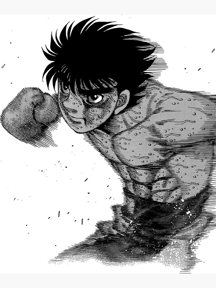 Pegatina Hajime No Ippo Makunouchi Kamogawa Gimnasio De Boxeo Anime