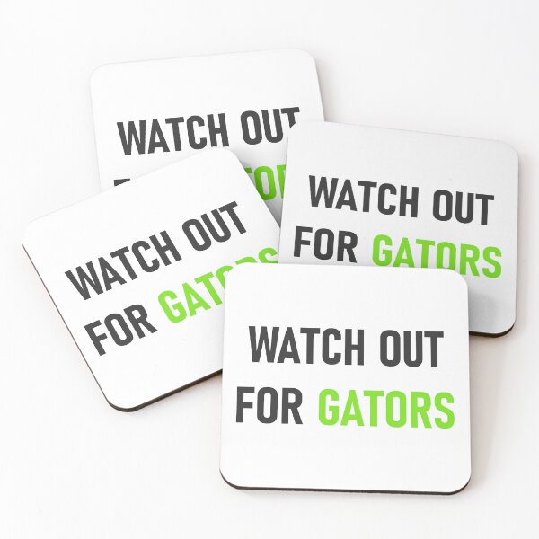 Item preview, Watch Out For Gators Green designed and sold by RiciPaneto.