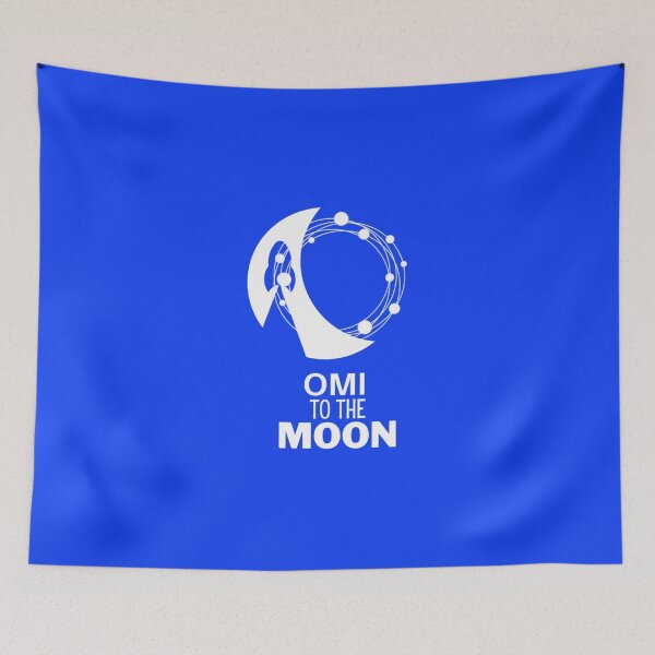 Item preview, OMI to the Moon ECOMI cryptocurrency alt coins Essential T-Shirt designed and sold by Sebastchtner.