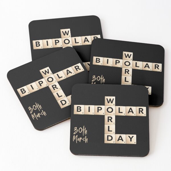 Item preview, World Bipolar Day 30th March 2022. Raising awareness and helping to fight the stigma.  designed and sold by Orianah.