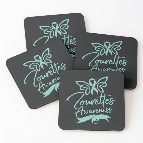 Item preview, Tourettes Awareness Teal Ribbon Butterfly , Tourette Syndrome  designed and sold by MJDezigns.