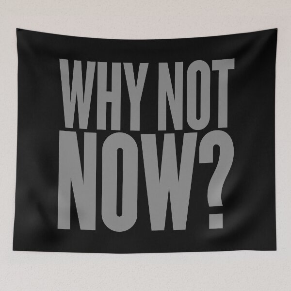 Item preview, Why not now? v.5 designed and sold by x1brett.