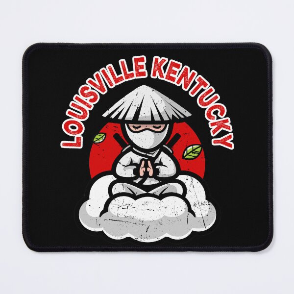 Item preview, Ninja Warrior Pose Louisville Kentucky designed and sold by dreamofdenim.