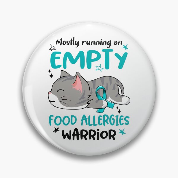 Item preview, Food Allergies Awareness, Mostly Running on Food Allergies Warrior designed and sold by Tammyilaria.