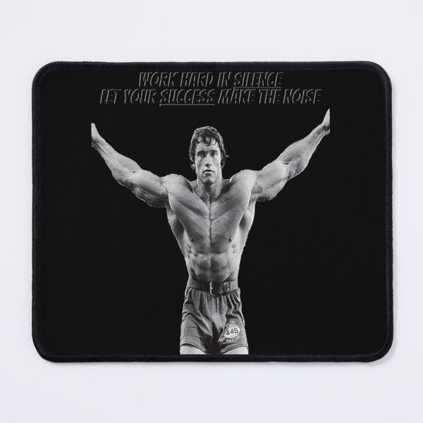 Item preview, Arnold Motivation - Work Hard In Silence Essential T-Shirt designed and sold by alishaston.