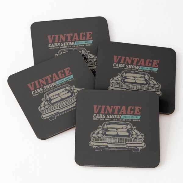 Item preview, Vintage-Cars-Show.-Second-Annual.-Florida.Miami-Beach. designed and sold by UNITEES21.