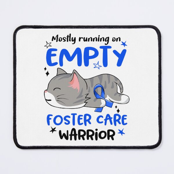 Item preview, Foster Care Awareness, Mostly Running on Foster Care Warrior designed and sold by Tammyilaria.