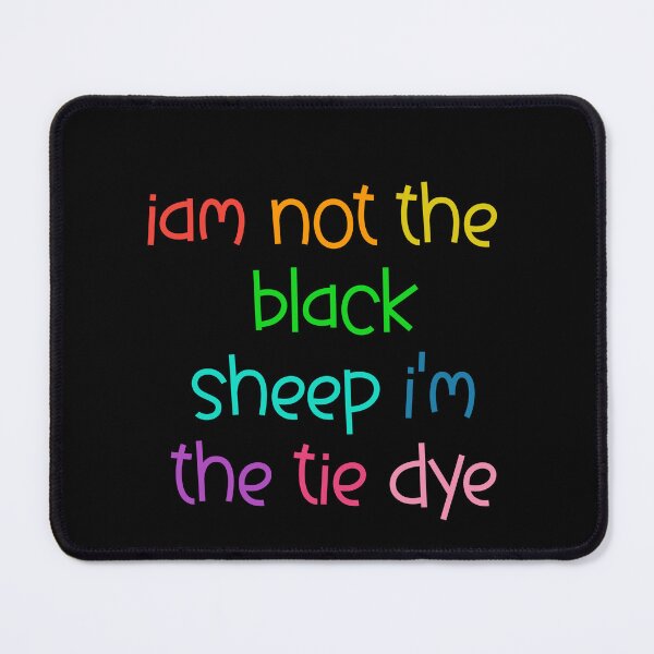 Item preview, I'm not the black sheep-black sheep lovers-funny animal quotes designed and sold by Alreweny.