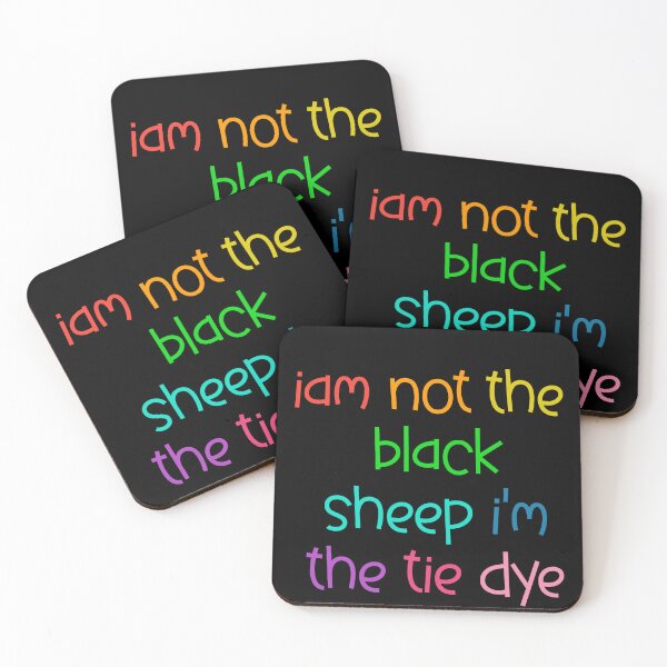 Item preview, I'm not the black sheep-black sheep lovers-funny animal quotes   designed and sold by Alreweny.