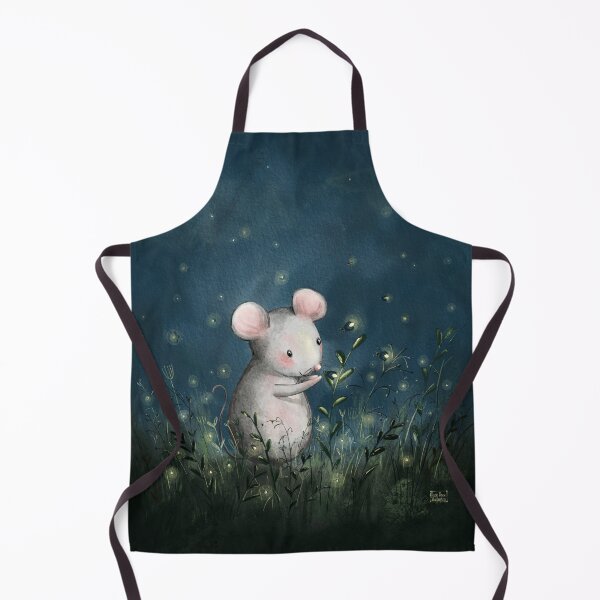 Artikelvorschau, Magic Mouse mit Glühwürmchen Sommernacht entworfen und verkauft von Anya Illustration Studio.