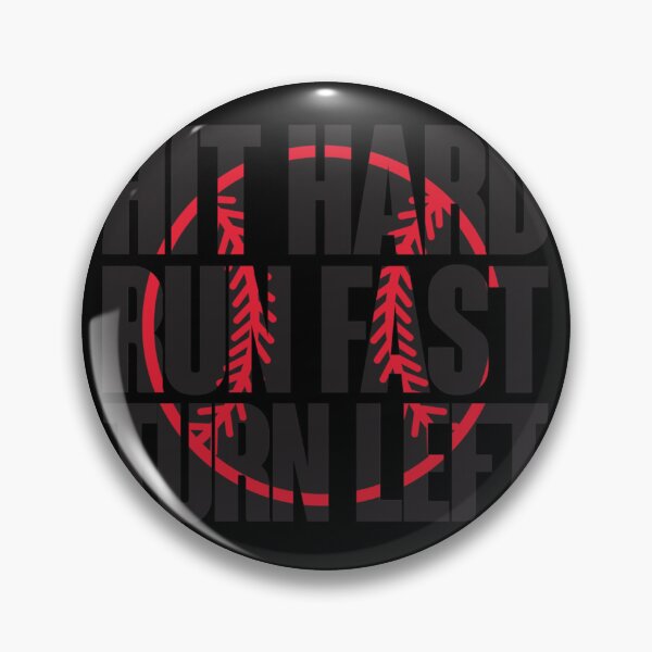 Item preview, Hit hard, run fast, turn left Essential . designed and sold by dillojord.