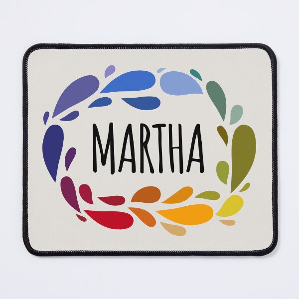 Item preview, Martha Name Cute Colorful Gift Named Martha designed and sold by kindxinn.