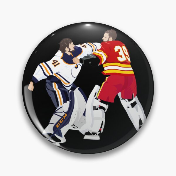 Item preview, Hockey - Goalie Fight! Classic . designed and sold by dillojord.
