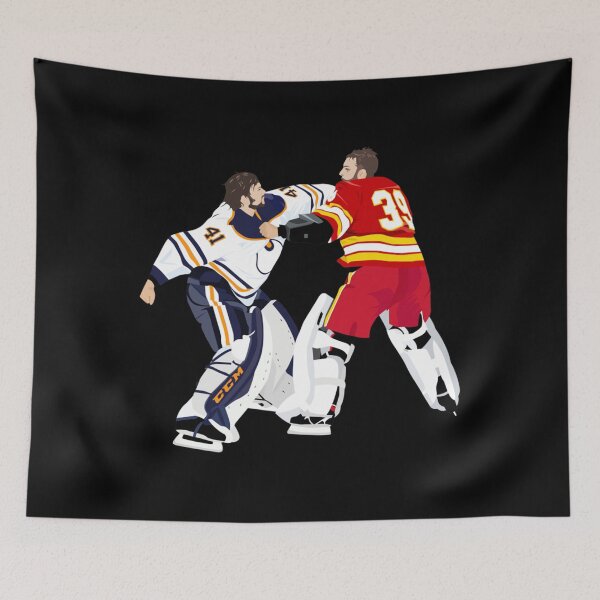 Item preview, Hockey - Goalie Fight! Classic . designed and sold by dillojord.