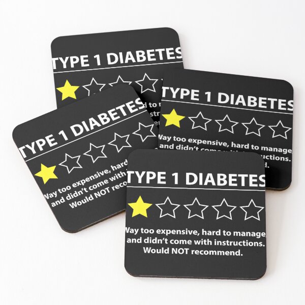 Item preview, Diabetes One Star Rating Funny Awareness Graphics  designed and sold by ufodinosaur.