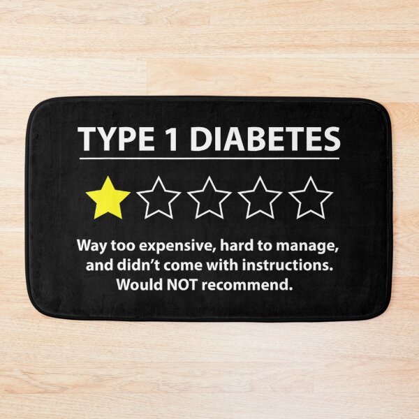 Artikelvorschau, Diabetes One Star Rating Lustige Awareness-Grafiken entworfen und verkauft von ufodinosaur.