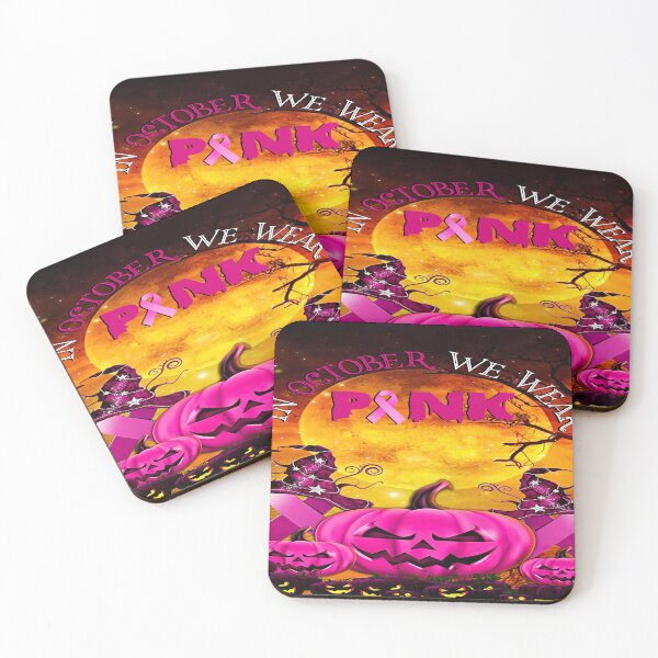Item preview, In October We Wear Pink Halloween  designed and sold by christinecather.