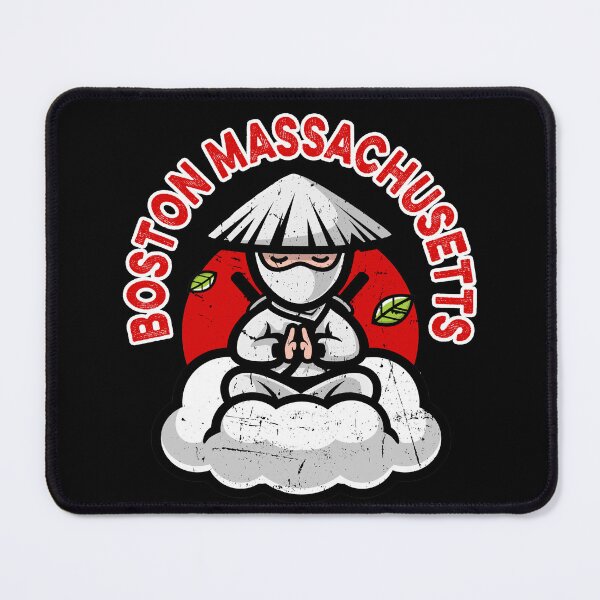 Item preview, Ninja Warrior Pose Boston Massachusetts designed and sold by dreamofdenim.