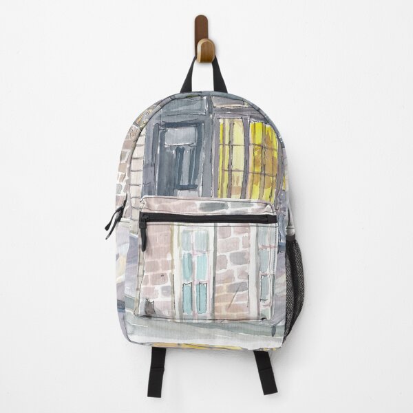 Item preview, Old London England Pub Street Scene with Welcoming Window Lights designed and sold by artshop77.