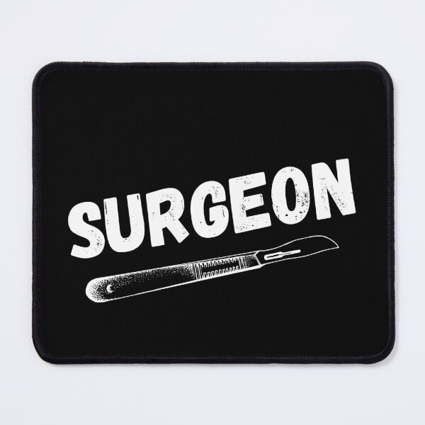Item preview, Scalpel Surgeon Surgical Instrument For Doctor White on Dark designed and sold by med-artist.
