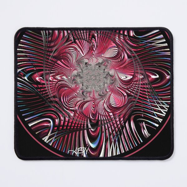 Item preview, Wonderful Memory Abstract Circle Weaving With Cerise 364 Cute Gift designed and sold by Oceanewelch.