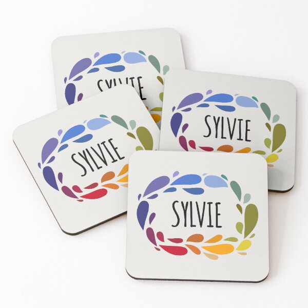Item preview, Sylvie Name Cute Colorful Gift Named Sylvie designed and sold by kindxinn.