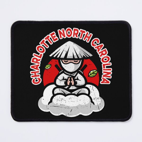 Item preview, Ninja Warrior Pose Charlotte North Carolina designed and sold by dreamofdenim.