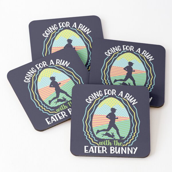 Item preview, Going For A Run With The Easter Bunny | Running | Funny Easter Quotes designed and sold by DrawingBoard.