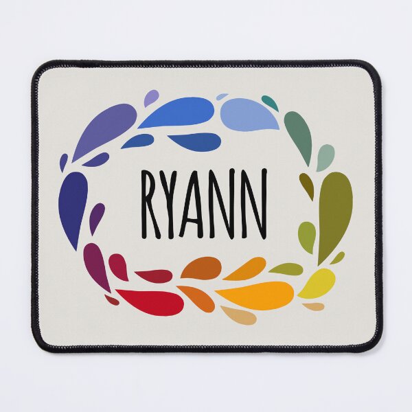 Item preview, Ryann Name Cute Colorful Gift Named Ryann designed and sold by kindxinn.
