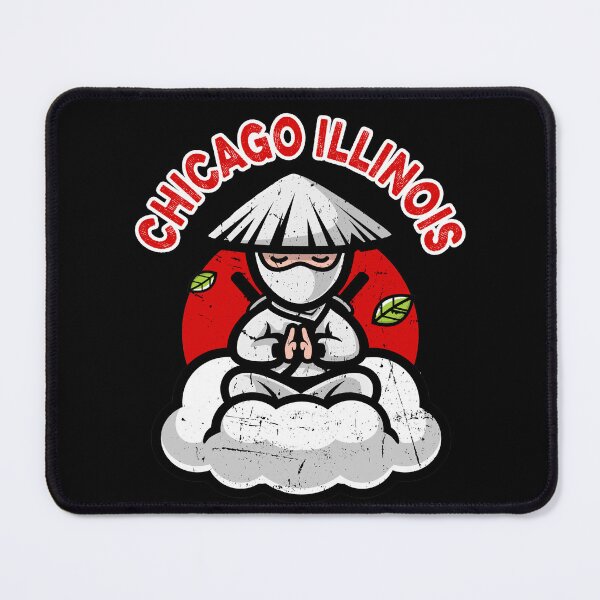 Item preview, Ninja Warrior Pose Chicago Illinois designed and sold by dreamofdenim.