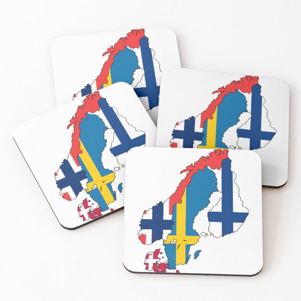 Item preview, Scandinavia Map designed and sold by Frogpen.