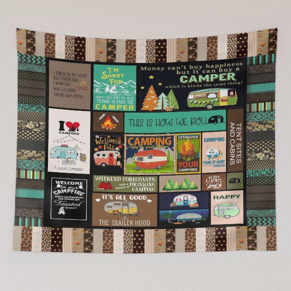 Item preview, Camping - Camper - Outdoor - Camping Lover designed and sold by christinecather.